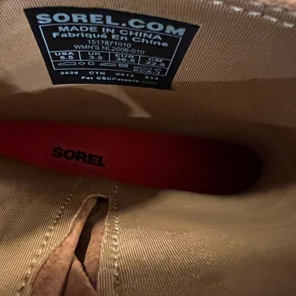 Sorel slim pack riding boot women 5.5 - Picture 3 of 11